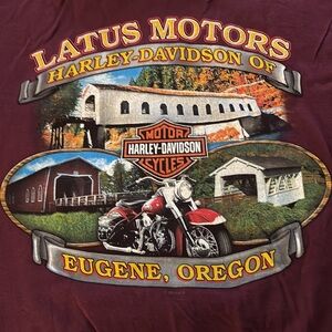 OFFICIAL Harley-Davidson WILD AND THREE Shirt - Latus Motors of Eugene Oregon